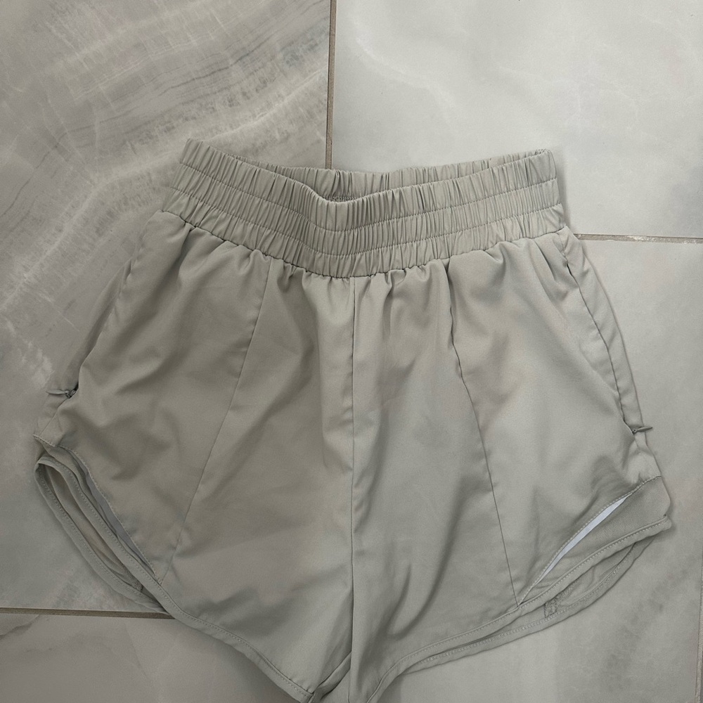 Light Gray Athletic Shorts